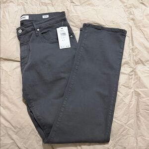 Men's Straight Jeans in Dark Charcoal